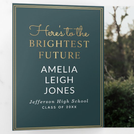 Beknopte aankondiging van de foto van het toekomst (Binnenzijde eerst)