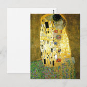 Beknopte beschrijving schilderij van Gustav Klimt  Briefkaart (Voorkant / Achterkant)