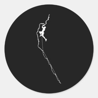 Beknopte klikweerklikker in Rock Mountain Ronde Sticker