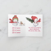 BEKNOPTE UITDRUKKINGEN - HOLIDAAGKAART FEESTDAGEN KAART (Binnen)