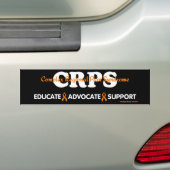 BEKNOPTE VOORAFGAANDE SUPPORT.. RSD/CRPS BUMPERSTICKER (Op auto)