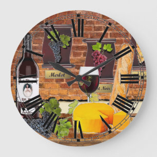 Beko Vineyard Wine Clock Grote Klok