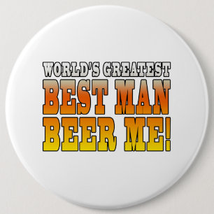 Bekrachtigde partijen : Wereldwijd de beste man Ronde Button 6,0 Cm