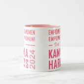 BEKRACHTIGDE VROUWEN... TWEEKLEURIGE KOFFIEMOK (Center)