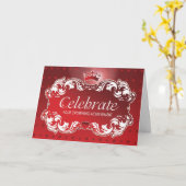 Bekronende Voltooiing Kaart (Gele Bloem)