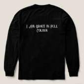 Bekroond in Bloom Floral Queen Tri-Blend Shirt (Achterkant)