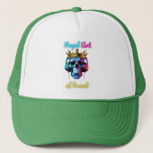 "Bekroond in geluid" Trucker Pet (Voorkant)