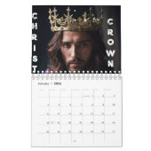 Bekroond in genade Jezus tafel Kalender (Jan 2026)