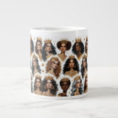 Bekroond in Wisdom Jumbo Mok (Voorkant)