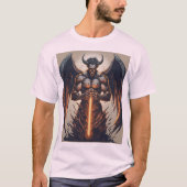Bekroond Kampioen: Esports Angel (Lichte achtergro T-shirt (Voorkant)