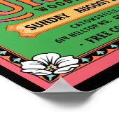 Bekroonde Technicolor Lurman 2022 Poster (Hoek)