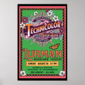 Bekroonde Technicolor Lurman 2022 Poster (Voorkant)