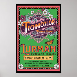 Bekroonde Technicolor Lurman 2022 Poster