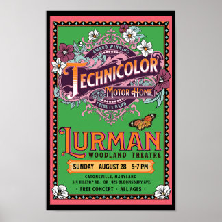 Bekroonde Technicolor Lurman 2022 Poster