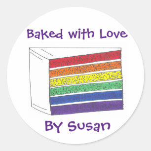 Bekt met liefdesgepersonaliseerde Stickers voor re