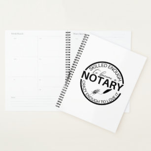 Bekwaam genoeg om notaris te worden planner