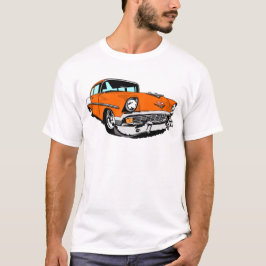Bel Air 1956 in Sinaasappel T-shirt