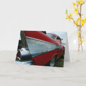 Bel Air 1957 Kaart (Gele Bloem)