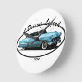 Bel Air Blue 1954 Ronde Klok (Hoek)