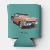 Bel Air brown koelbox 1955 Blikjeskoeler (Achterkant)