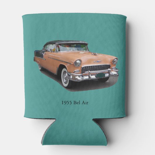 Bel Air brown koelbox 1955 Blikjeskoeler (Achterkant)