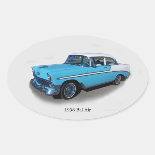 Bel Air sticker 1956 (Voorkant)