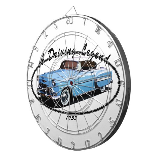 Bel Air T-Shirt 1953 Dartbord (Voorkant Rechts)