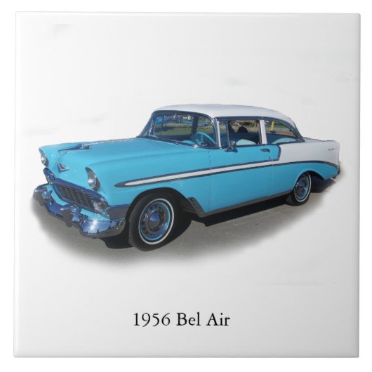 Bel Air tiel 1956 Tegeltje (Voorkant)