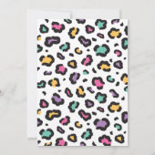 Bel alle Feestbeesten Safari Jungle Verjaardag Kaart (Achterkant)