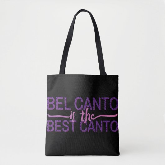 Bel canto is de beste kanto all-over-print tas (Voorkant)