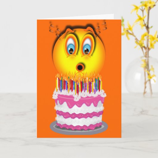 Bel de brandweer kaart (Gele Bloem)