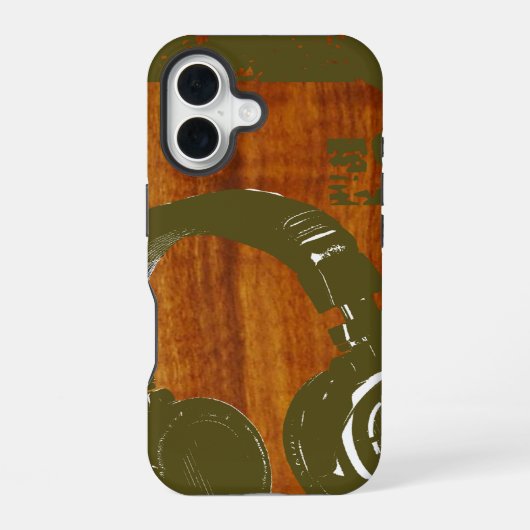 bel de DJ iPhone 16 Hoesje (Achterkant)