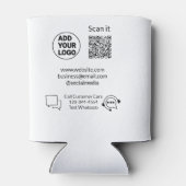 Bel de klantenservice tekst whatsapp Q R code busi Blikjeskoeler (Achterkant)