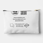 Bel de klantenservice tekst whatsapp Q R code busi Etui (Achterkant)