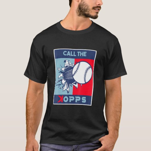 Bel de Kopps Baseball Strikeout Ace K Baseball T-shirt (Voorkant)