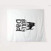 Bel de Pawesome Pet Humor Wandkleed (Voorkant (horizontaal))