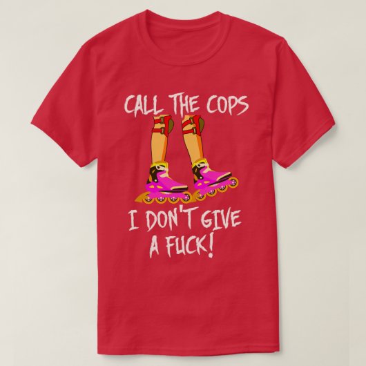 Bel de politie Roller Gang T-shirt (Design voorkant)