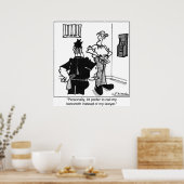 Bel een sluismaker, geen advocaat. poster (Keuken)