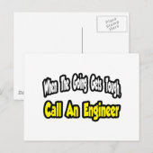 Bel een technicus briefkaart (Voorkant / Achterkant)