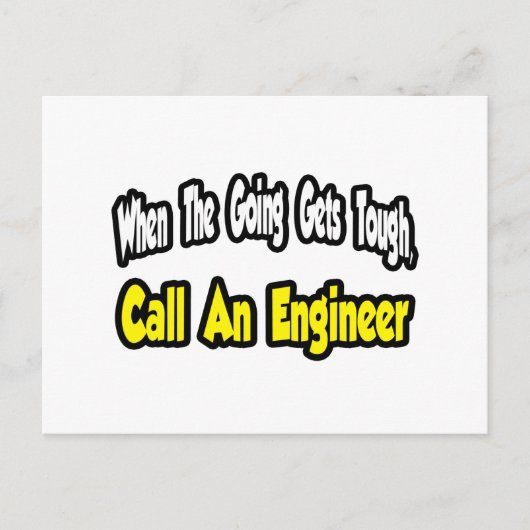 Bel een technicus briefkaart (Voorkant)