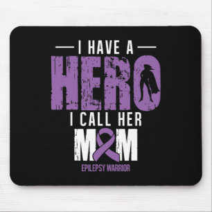Bel haar moeder - Epilepsie Bewustzijn Geschenken  Muismat