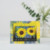 Bel hem briefkaart (Staand voorkant)