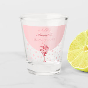 Bel in Roze: Prachtige Elegante Bruiloft Feestelij Shot Glas