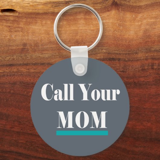 Bel je mam Fun Gift Sleutelhanger (Voorkant)