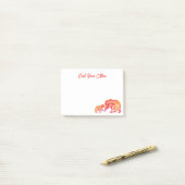 Bel je mama Beer Post-it Notes (Op bureau)