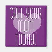 Bel je mama vandaag! magneet (Voorkant)