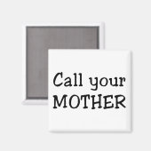 Bel je moeder magneet (Voorkant / Achterkant)