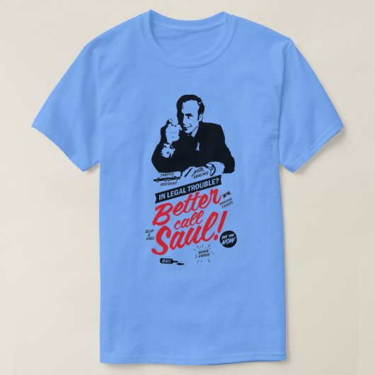 Bel maar Saul Goodman T-shirt (Design voorkant)