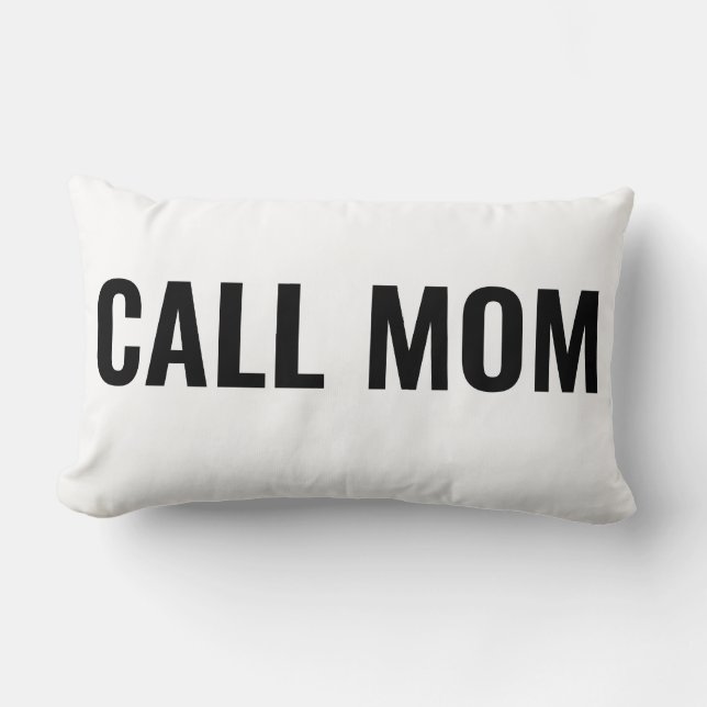 Bel mam Pillow | Gift for Daughter | College Cadea Kussen (Voorkant)