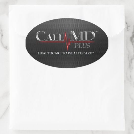 Bel MD Plus-Stickers Ovale Sticker (Tas)